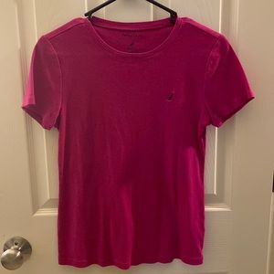 Nautical purple/pink t-shirt.